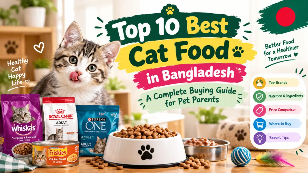 Top 10 Best Cat Food in Bangladesh : A Complete Buying Guide for Pet Parents
