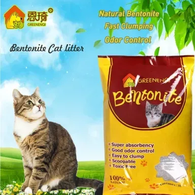 Greenenqi Bentonite Cat Litter Lemon 10L