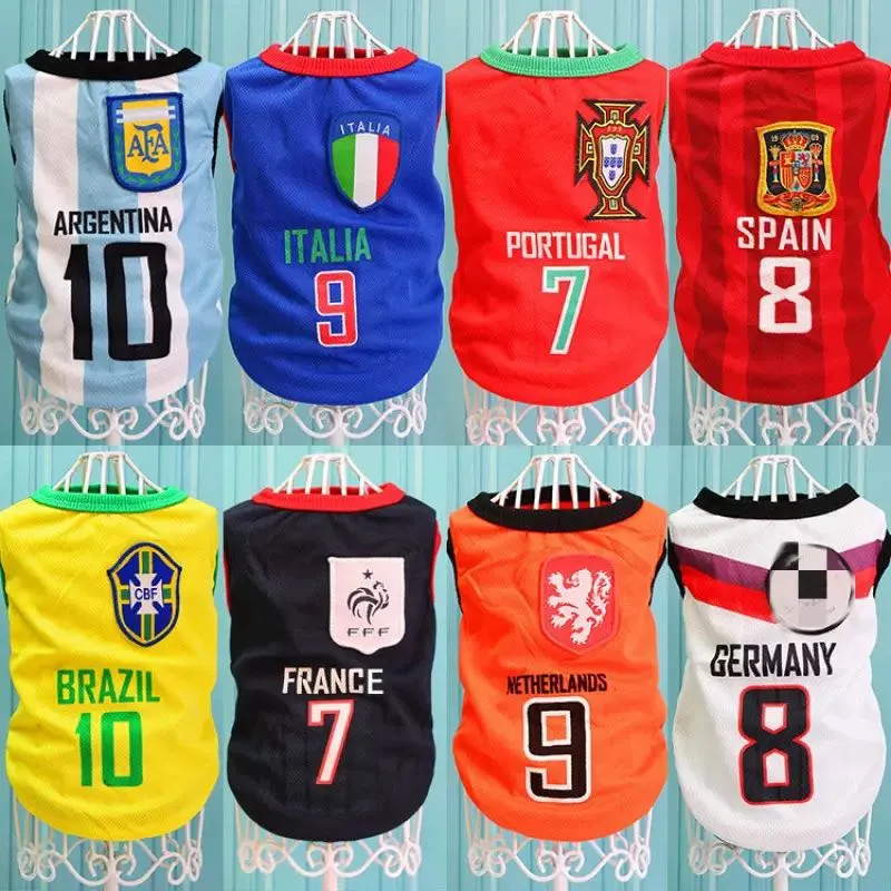 China Pet Dress Fifa World Cup