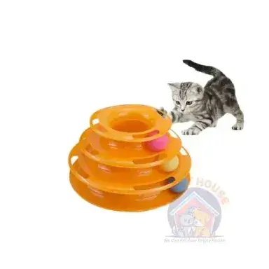 Three-Layer Cat Turntable
