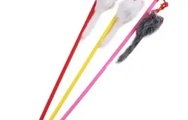 Pet Stick Mouse Toy