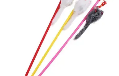 Pet Stick Mouse Toy
