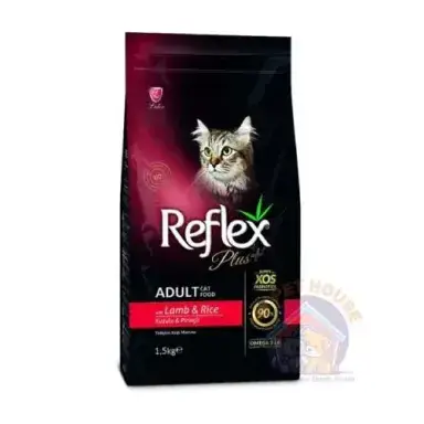 Reflex Plus Adult Cat Food Lamb & Rice 15 kg