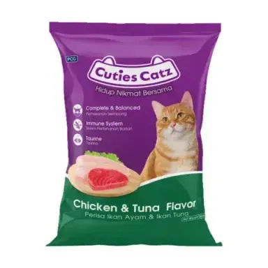 CUTIE CATZ CHICKEN TUNA 350gm