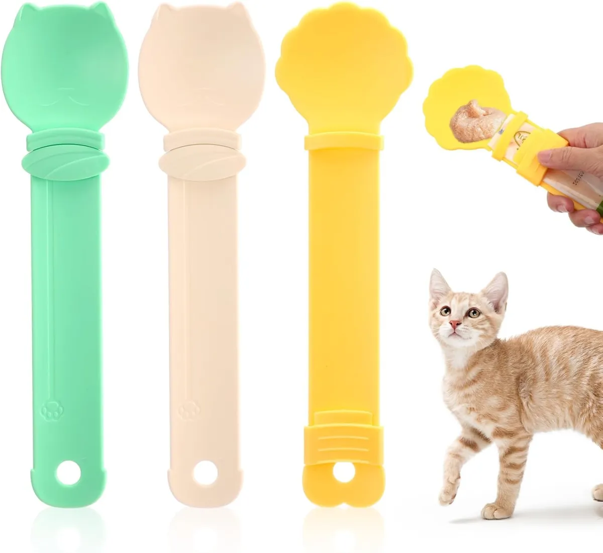 Cat Head Cat Treat Spoon 25cm