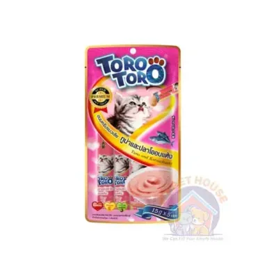 Toro Toro Lickable Treat Tuna and Katsuobushi 15gm
