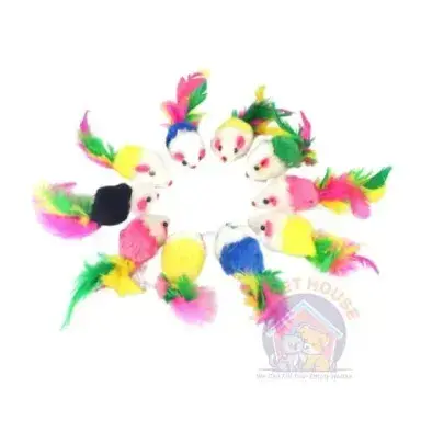 Plush Feather Mouse