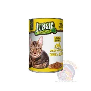 Jungle Cann Chicken & Vegetables 400gm