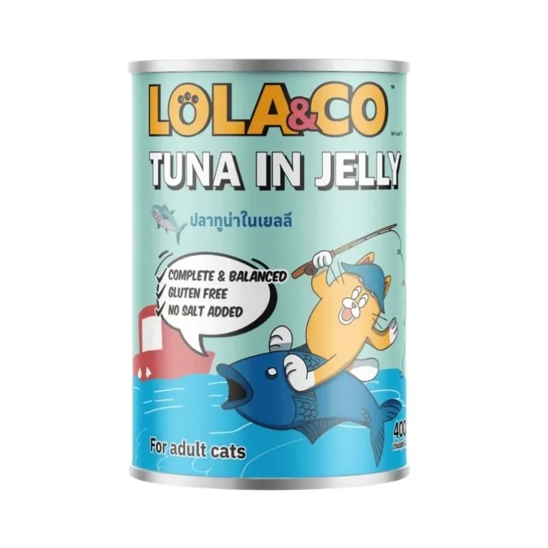 Lola & Co Can Tuna in Jelly 400gm