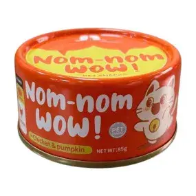 Nom Nom Wow Hydrating Can Chicken & Pumpkin Soup 85gm