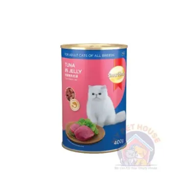 Smart Heart Cat Canned Food Tuna In Jelly 400G