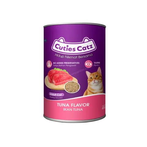 CUTIES CATZ CANNED TUNA 400G