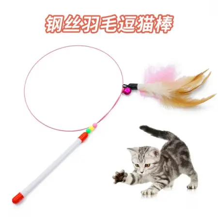 Cat Feather Teaser Toy