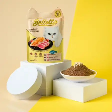 Bellota Adult Pouch Tuna & Chicken 85gm