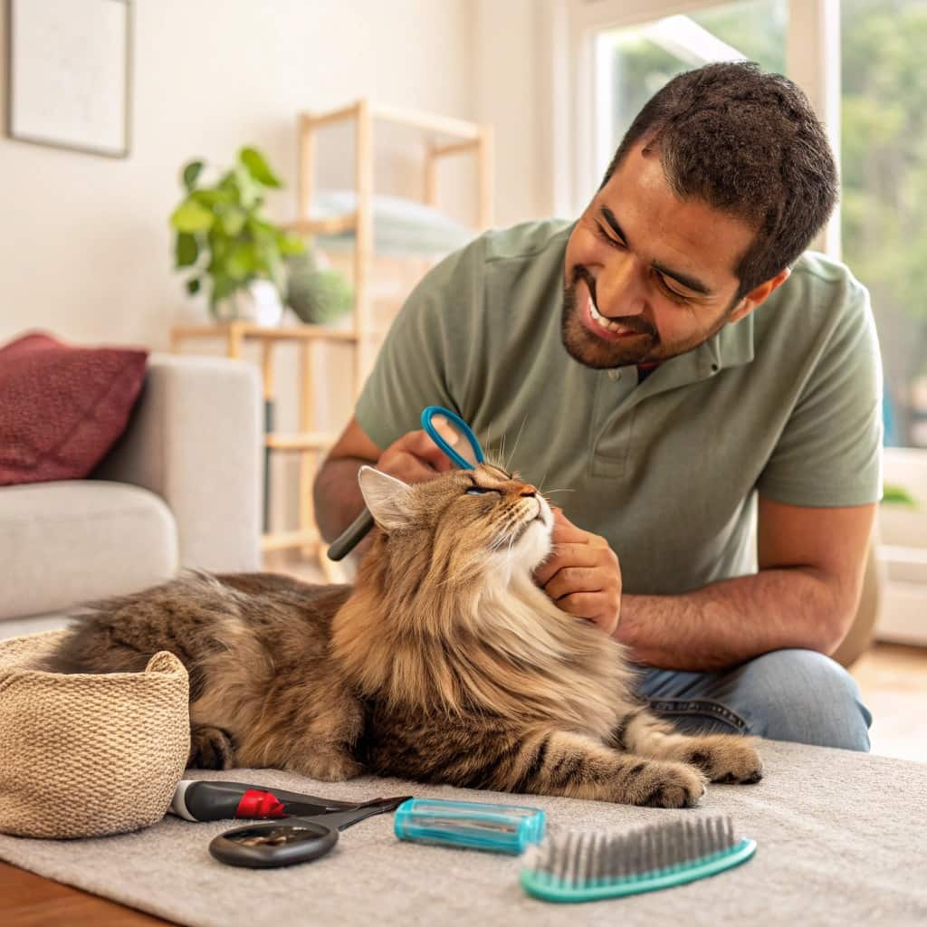 বিড়ালের গ্রুমিং ও পরিচর্যা - নিয়মিত ব্রাশিং করার পদ্ধতি